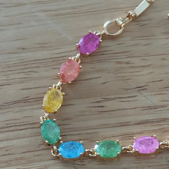 Pretty Bird Vibrant Gemstone Bracelet - Picture 2 of 3